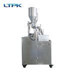 150S dual station horizontal feeding bag packaging machine with dual outputs