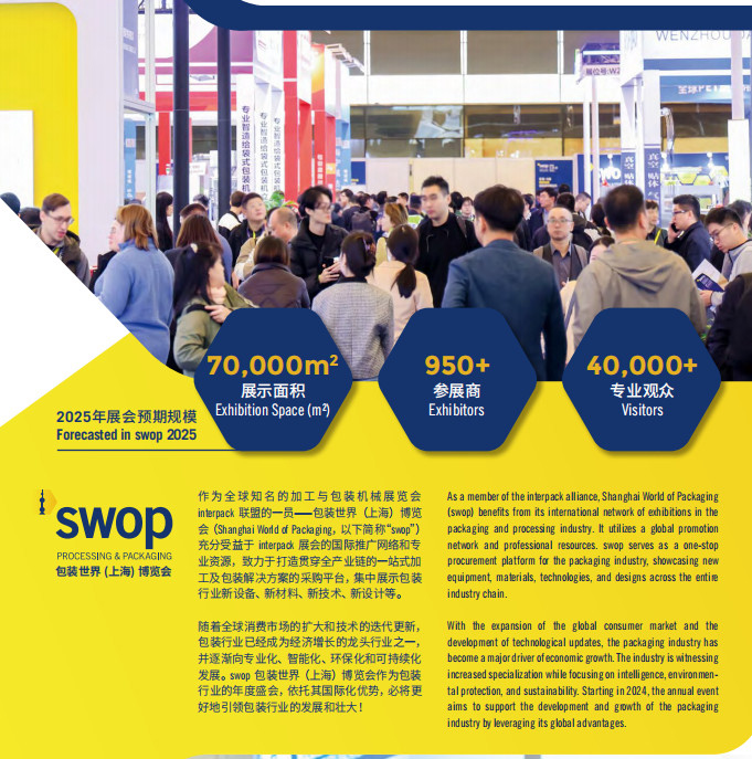 Swop 2025 Packaging World (Shanghai) Expo: Paper Packaging Machinery Enters a New Era of Intelligent Green Customization