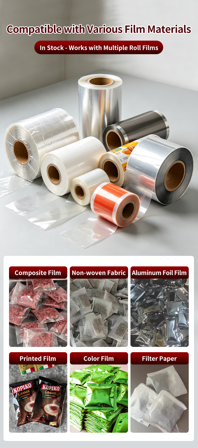 LT-61XBK back sealed granule packaging machine