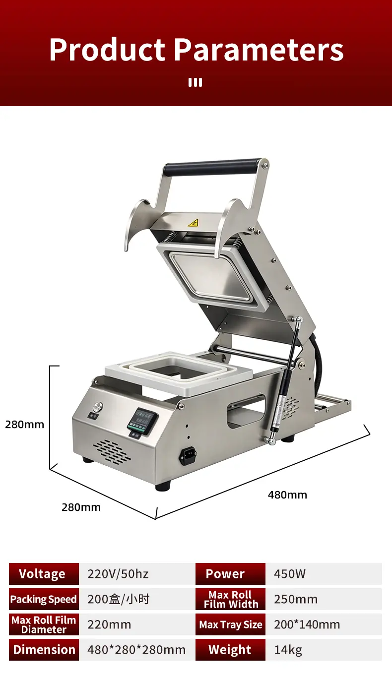 LT-200 Manual Tray Sealing Machine