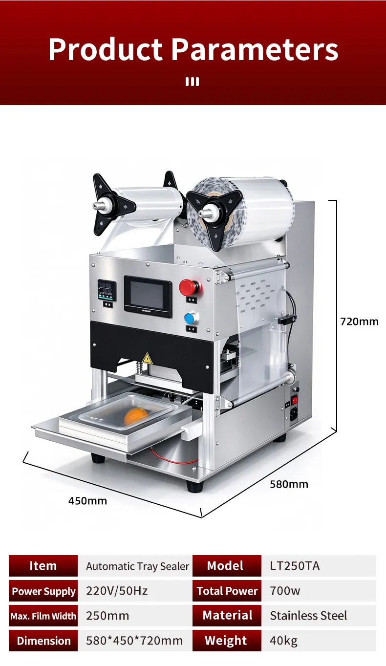LT250T Tray Sealing Machine