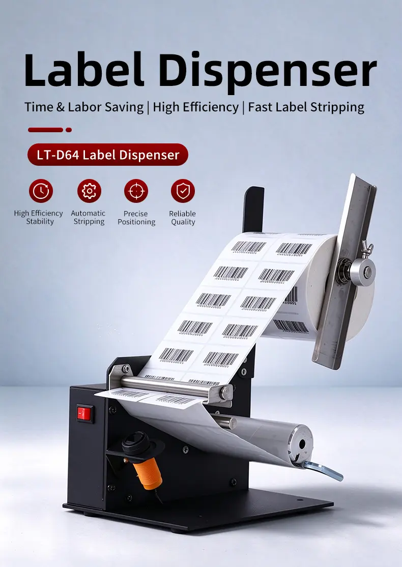 D64 Automatic Label Dispenser