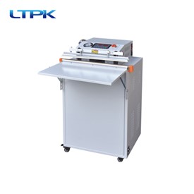 Vertical external vacuum sealing machine