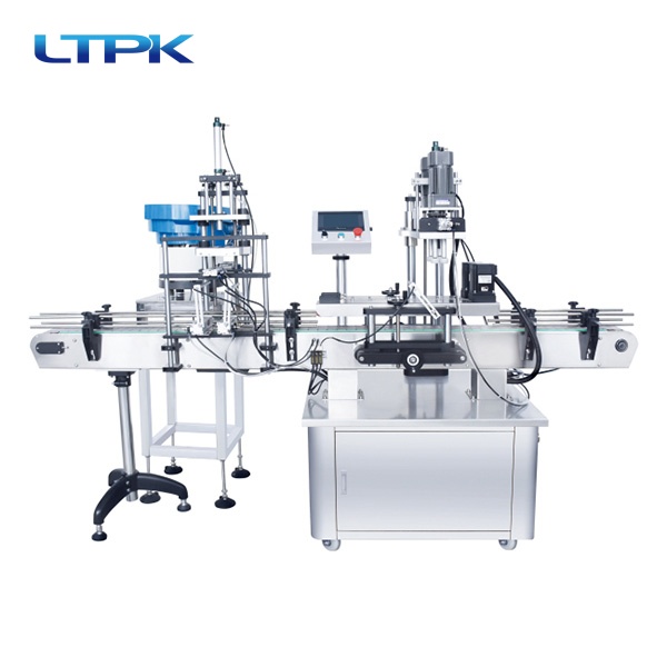 Automatic capping machine+Rubbing machine