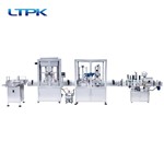 Unscramble Machine + Automatic Paste Filling Machine + Drop Cover Screw-One Machine + Automatic Labeling Machine